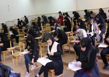 Exam Season at the University of Maragheh